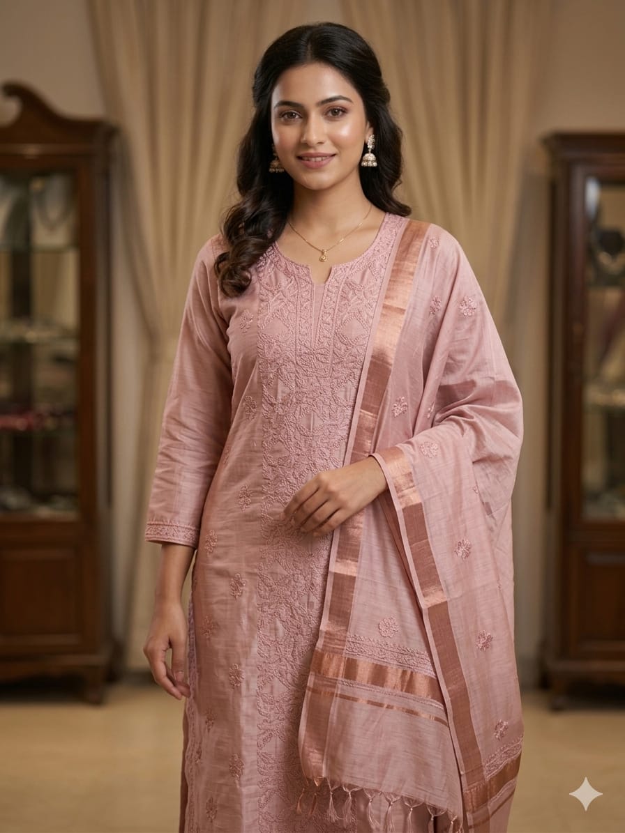 Rose Pink Classic Suit